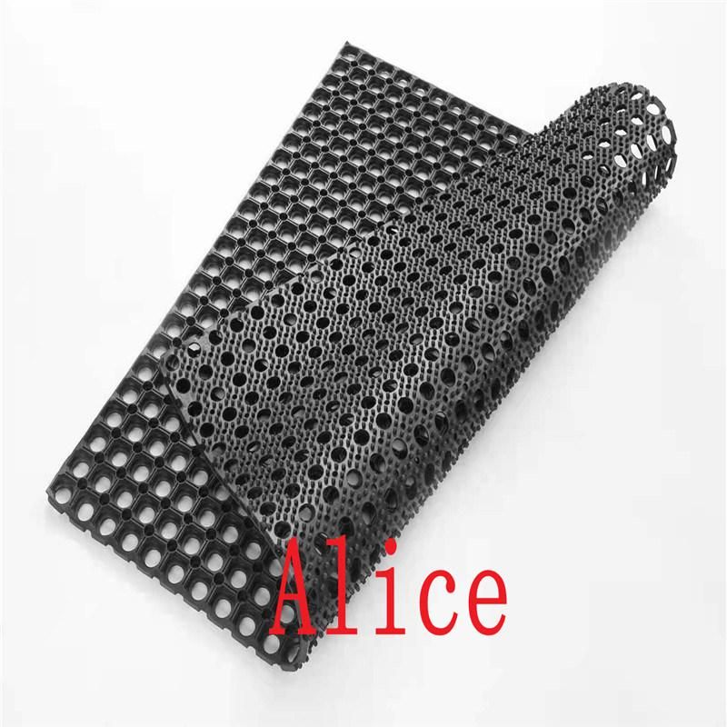 Drainage Rubber Mat, Anti Slip Rubber Mat, Anti-Fatigue Rubber Boat Mat