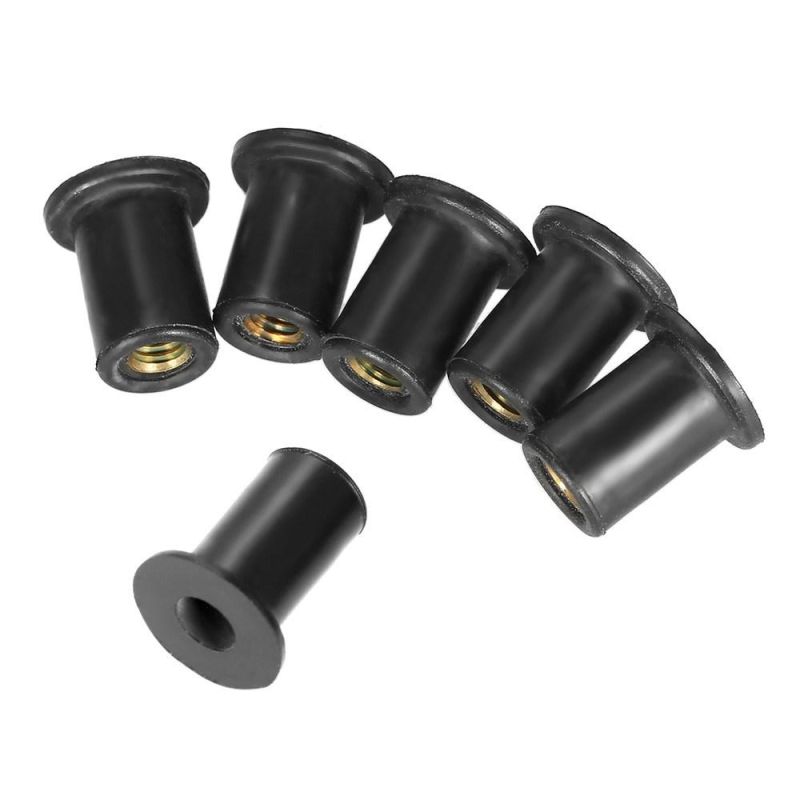 Factory Direct Sale Brass Insertion Rubber Rivet Well Nut