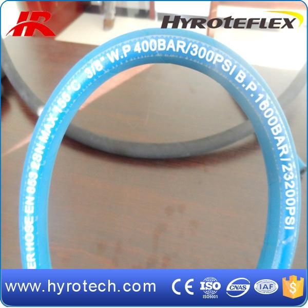 High Pressure Steel Wire Braided Rubber Hydraulic Hose SAE 100r1at R2at /DIN En 853 1sn 2sn