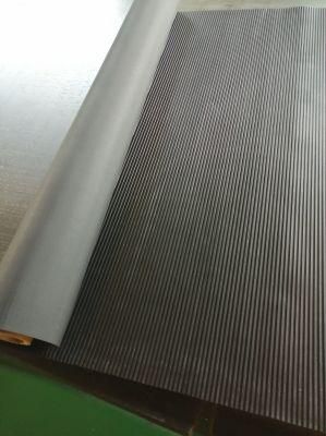Anti-Slip Fine Ribbed Rubber Sheet/Rubber Flooring