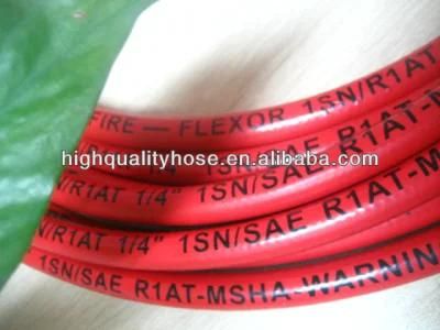 Cloth or Smooth Surface Black and Colorful Hydraulic Hose with 1sn 2sn
