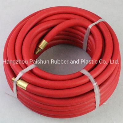 25&prime;x 3/8&quot; 300 Psi Rubber Air Compressor Hose Assembly