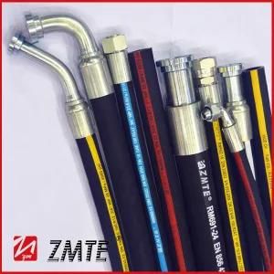 SAE J517 2sc Flexible Hydraulic Braid Hose Than 2sn