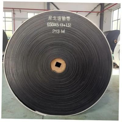 Heavy Duty Ep Nn Rubber Conveyor Belt Sidewall Chevron Steel Cord Rubber Belts for Mine Coal Sand