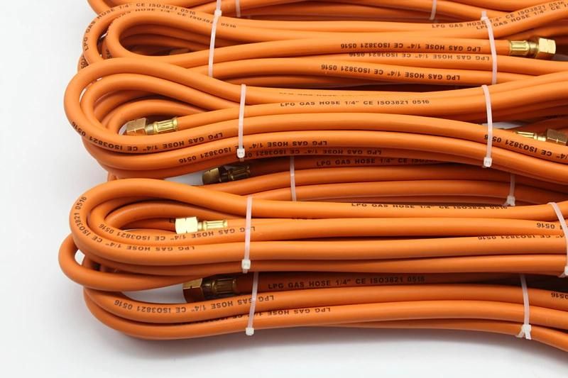 3/16" Inch NBR Material High Pressure Flexible Rubber Gas Hose