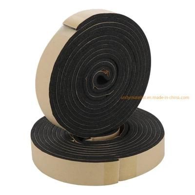 EPDM / Silicone / NBR / Neoprene Rubber Plastic Strip Self Adhesive Rubber Foam Sponge Seal Sealing Tape