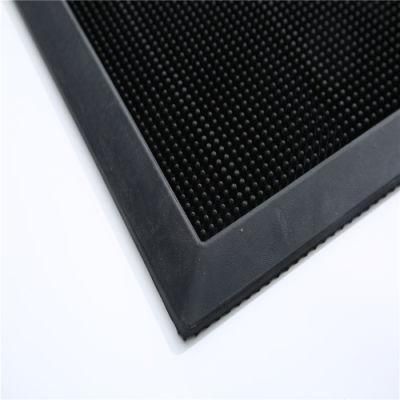 Anti Fatigue Fingertip Front Door Outdoor Entrance Commercial Rubber Floor Mat