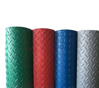 Colored Anti-Slip SBR/NBR/Nr/SBR Rubber Sheet Flooring