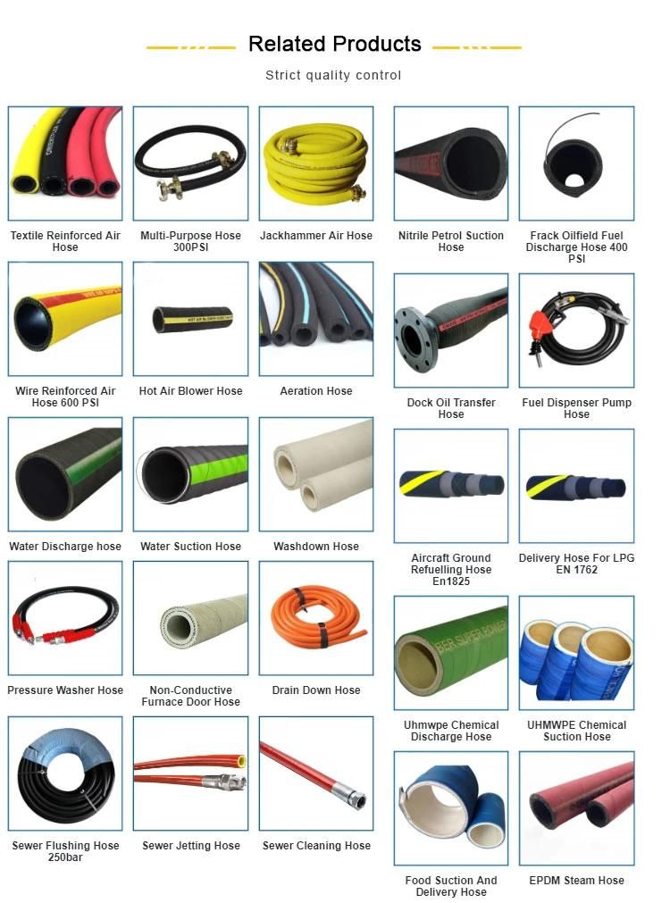 SAE 100 R1 Steel Wire Reinforced Hydraulic Hose with Long Service Life / Industrial High Pressure Hydraulic Rubber Hose