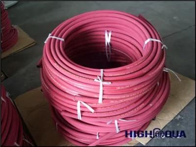 Red Color Cloth Surface Hydraulic Hose R16