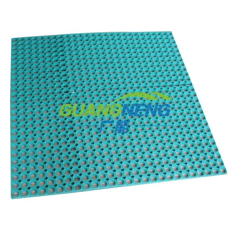 Rubber Boat Deck Mats, Rubber Grass Protect Antislip Sew Flooring Pad
