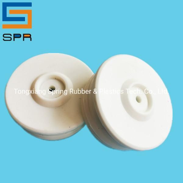 Insulating White Rubber Wire Protection Sleeve