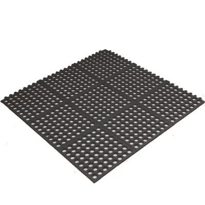 Interlocking Anti-Fatigue Rubber Made Interlocking Kitchen Mat