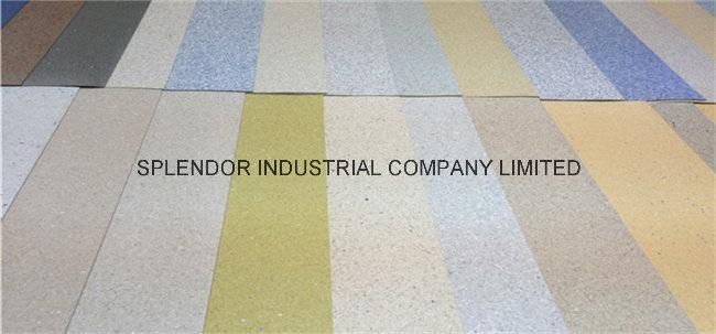Mableized Anti-Slip Fire Retard Natural and Sythetic Rubber Floor