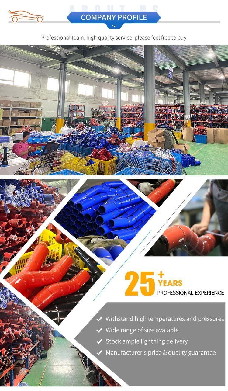 Super Soft China 90 Degree Red Silicone Hose