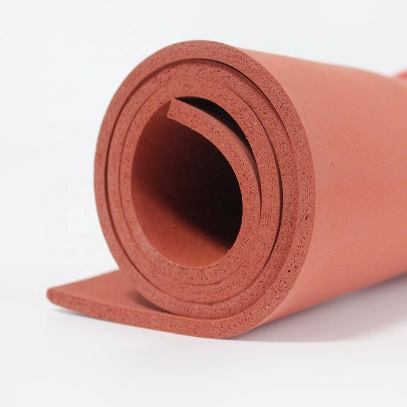 High Temperature Resistant Silicone Sponge Rubber Sheet, Silicone Foam Rubber Sheet