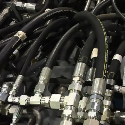 SBR Rubber High Pressure Heat Resistant Flexible Hydraulic Hose