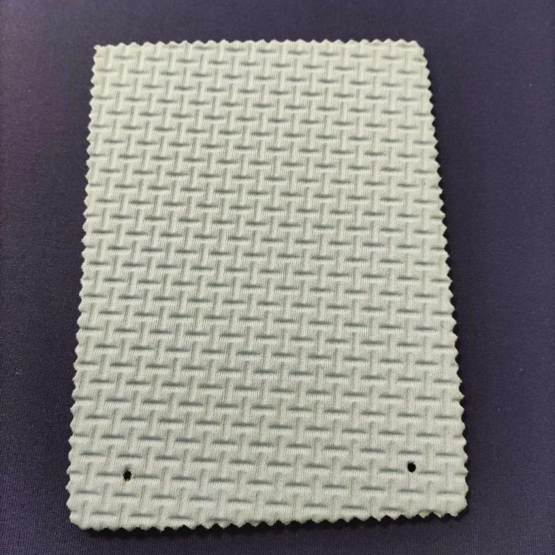10 Designs Sharkskin Embossed Polyester Jersey Fabric Neoprene Foam