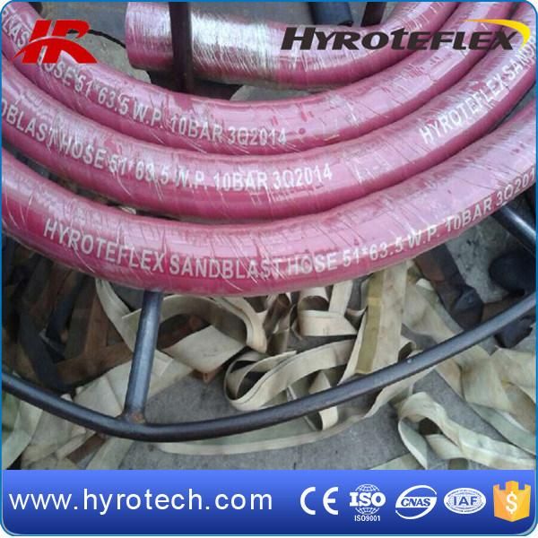 Color Industrial Rubber Sandblast Hose/Sand Blasting Hose for Delivery Concrete