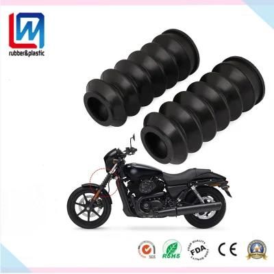 Custom Black Silicone Rubber Dust Cover Bellow for Motorbike