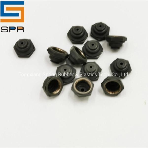 Custom Metal Screw with Rubber Part