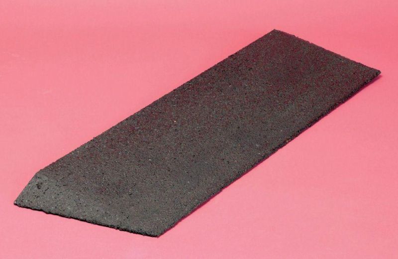 Water Proofing Rubber Threshold Ramp with Beveled Sides