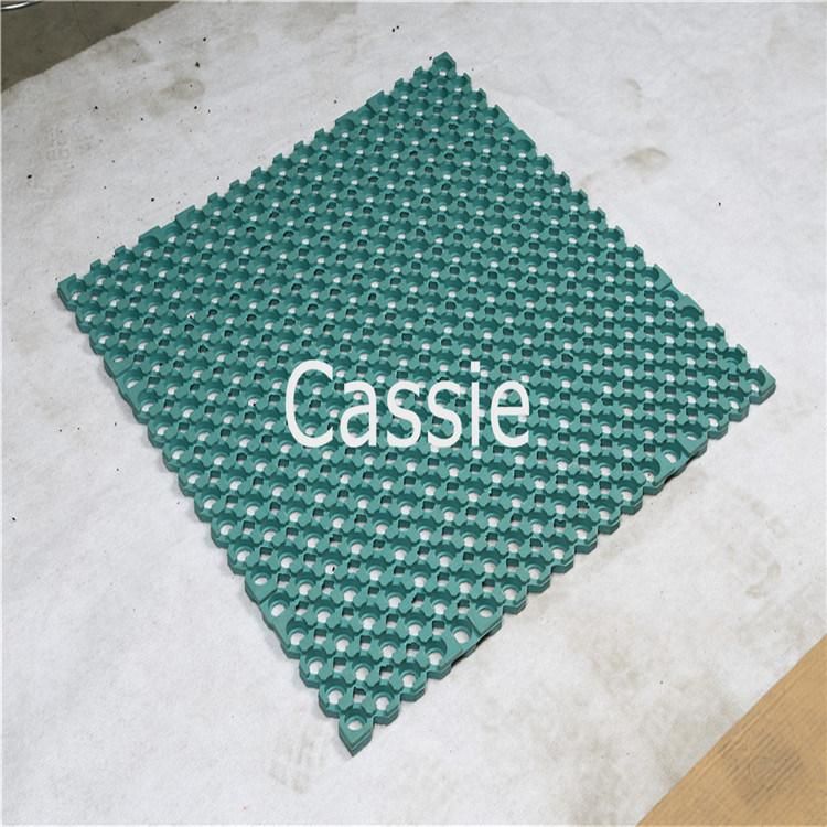 Drainage Rubber Flooring with Hole/Boat Desk Rubber Mat