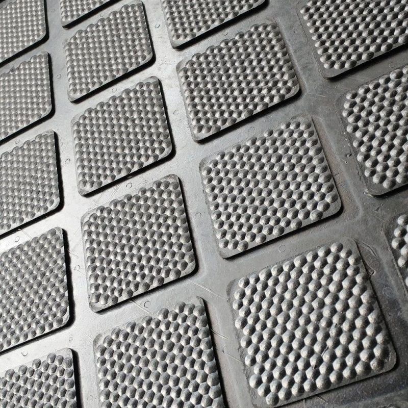 Hexagon Cow Stable Rubber Mat, Animial Rubber Mat with 12mm