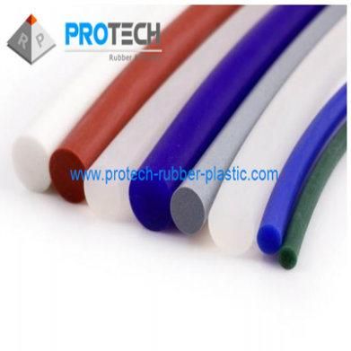 White Silicone Foam Cord, Silicone Foam Extrusions, Silicone Foam Seals