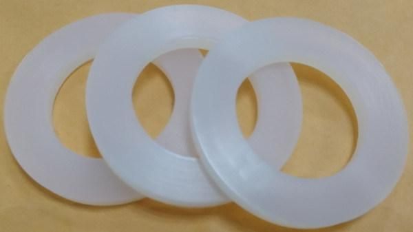 Heat Resistant Clear Flat Silicone Rubber Washer