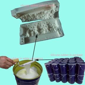 Silicone Rubber for Cement Crafts Molds