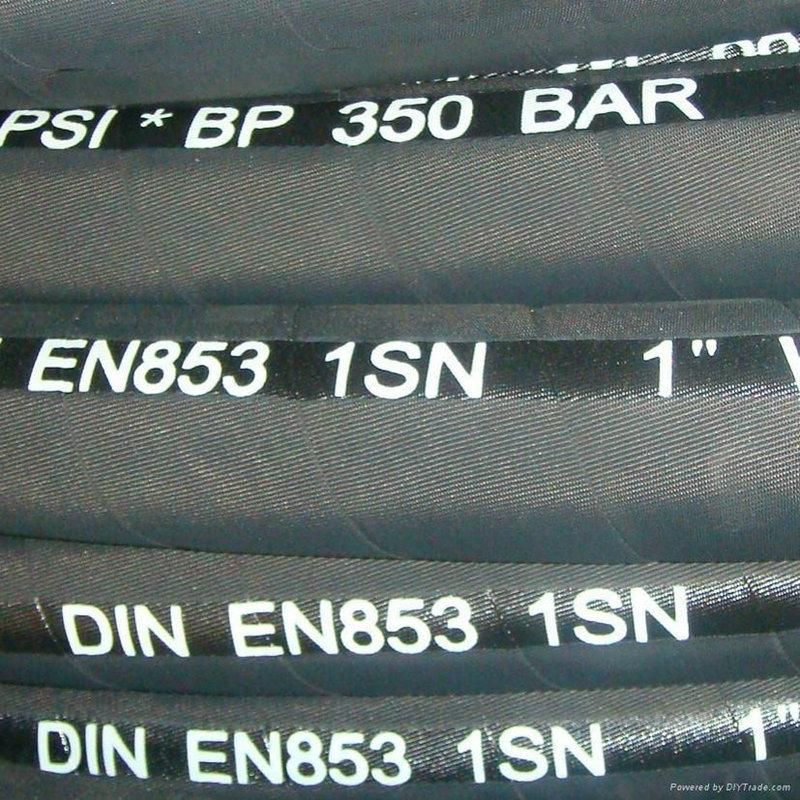 Lowest Price Braid Reinforced Flexible Rubber Hose Pipe