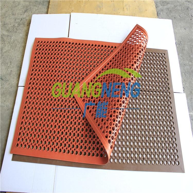 Hotel Anti-Fatigue Kitchen Rubber Mats with Hollow/Rubber Holes Mat