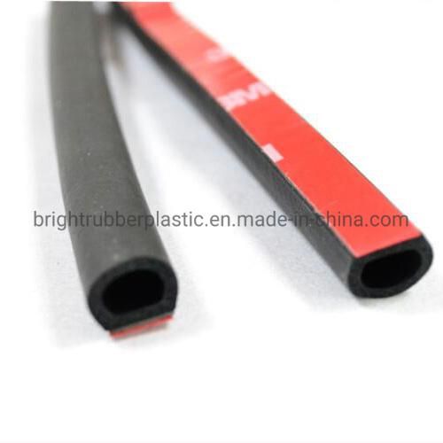 Rubber Extrusion Parts with 3m Adhesive for Car