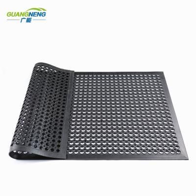 Anti Slip Rubber Mat Drainage Rubber Matting Rubber Entrance Mat