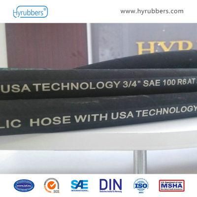 Textile R6 Rubber Oil Hose