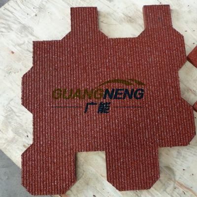 Elastic Rubber Outdoor Playground Mats/Rubber Tile