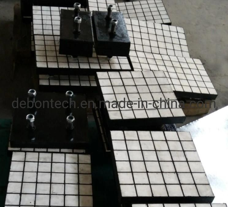 Chute Ceramic Rubber Wear Plate Rubber Ceramic Composite Linings