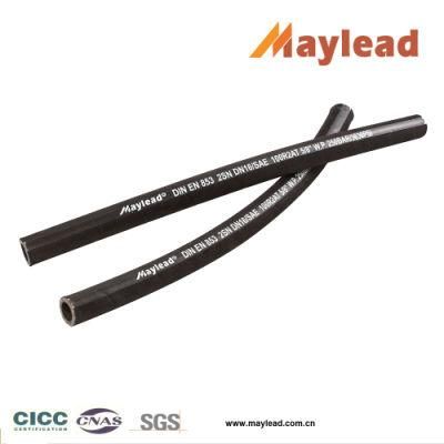 5/8 Inch High Pressure Steel Wire Braided Rubber Hose Oil Hose En853 2sn SAE100r2at 1602