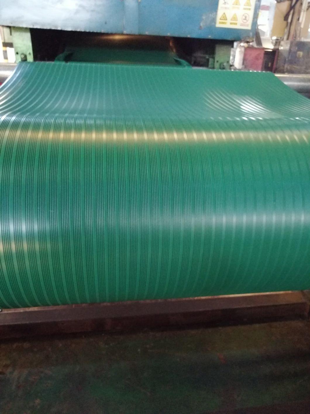 Multiple Usage Anti-Slip Ribbed Rubber Flooring / All Matting Solutions