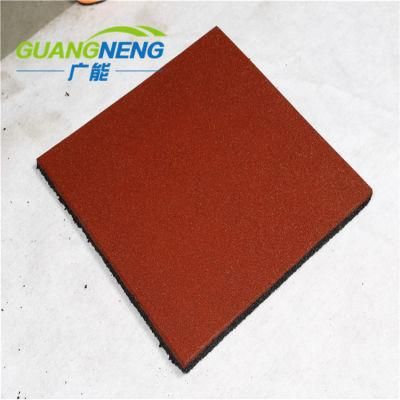 Kindergarten Playground Were-Resistant Rubber Floor Tiles