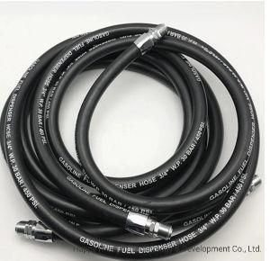 3/4&quot; Flexible Anti-Static Oil Diesel Gasoline Fuel Dispenser Rubber Hose