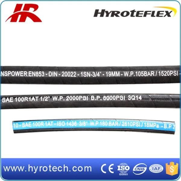 Rubber Hydraulic Hose Synthetic Hose SAE 100r1at/ DIN En853 1sn