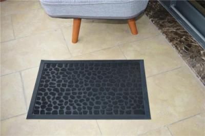 Amazon Best Selling Anti Slip Waterproof Pure Natural Rubber Floor Mat Door Mat