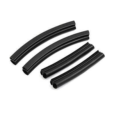 Clear Silicone Shower Glass Window Door Bottom Rubber Seal Strip