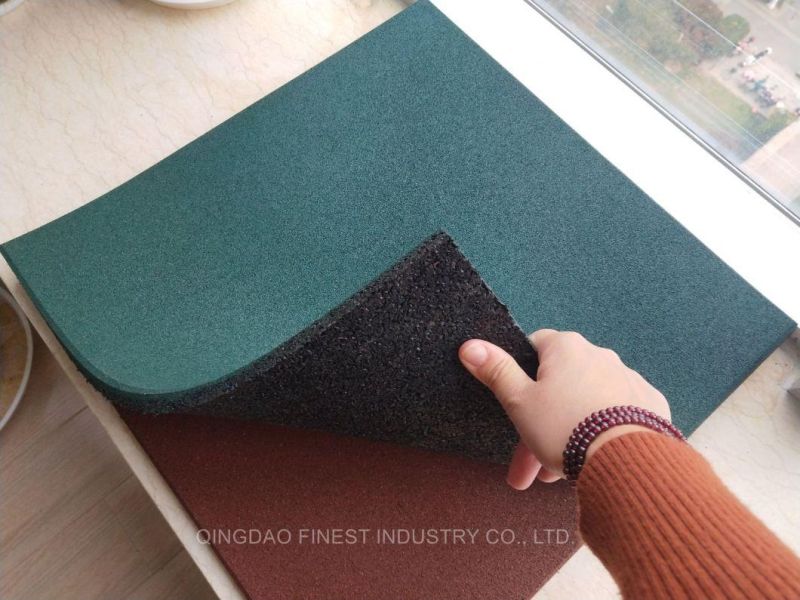 Walkway Park Yard Garden Anti-Slip Safety Rubber Mat Rubber Tile Rubber Flooring