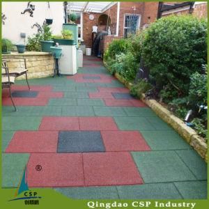 High Quality Environmental Protection Rubber Floor Tile for Garden