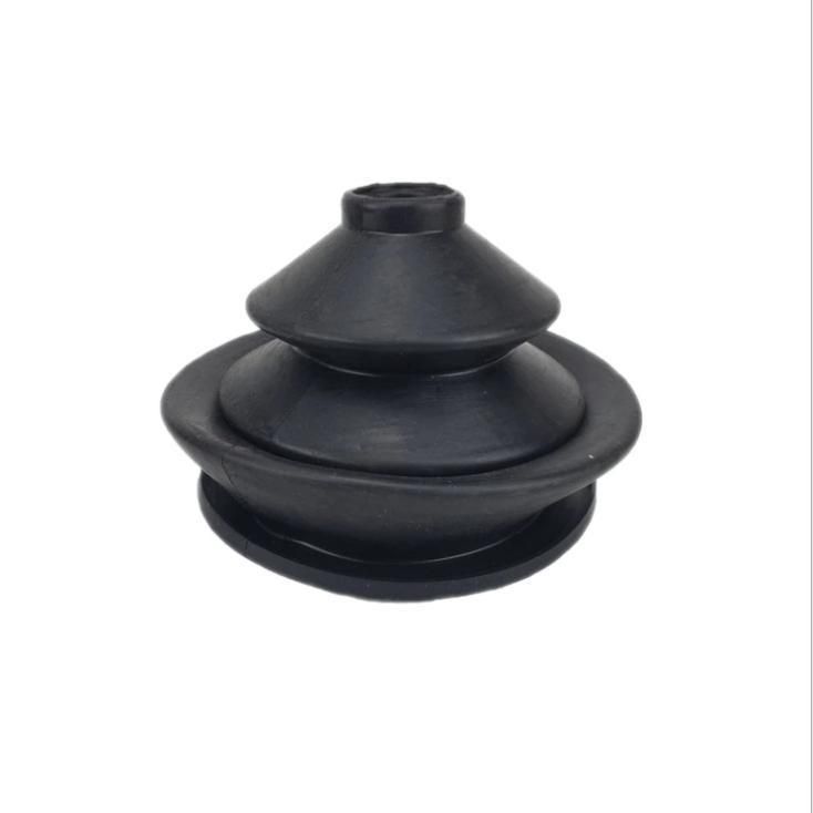 Black Front Fork Dust Cover Rubber Bellow for Motorcycle, Car, Electric Vehicle