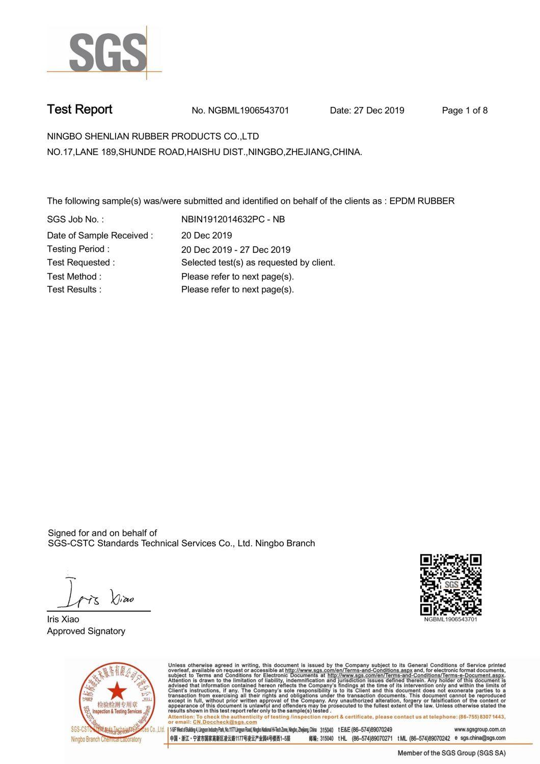Tile Roof Mount of Residential Solar PV System Rubber Profile