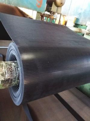 3mm -8mm Fine Ribbed Wide Rubber Sheet Rolls Mat